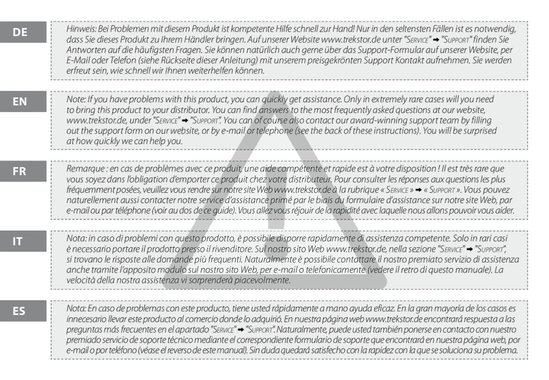 TrekStor maxi g.u manual Erfreut sein, wie schnell wir Ihnen weiterhelfen können 