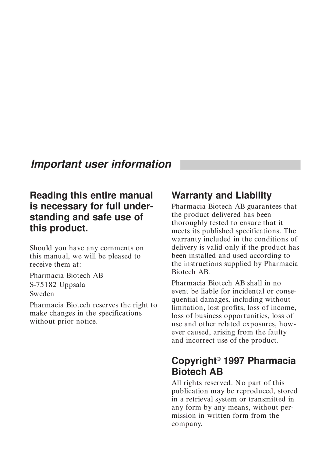 TRENDnet 18-1106-33 user manual Important user information 