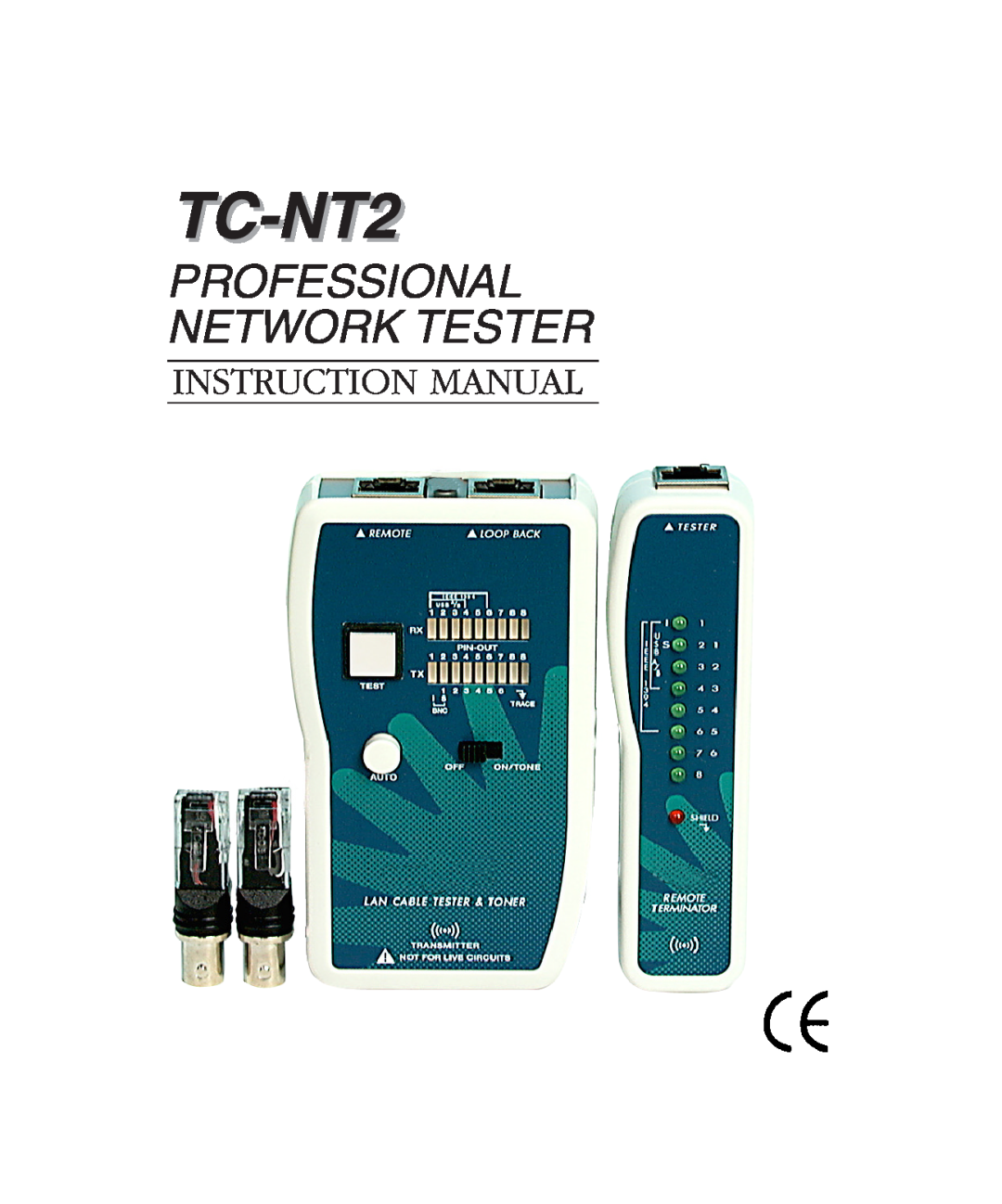 TRENDnet TC-NT2 instruction manual Professional Network Tester 