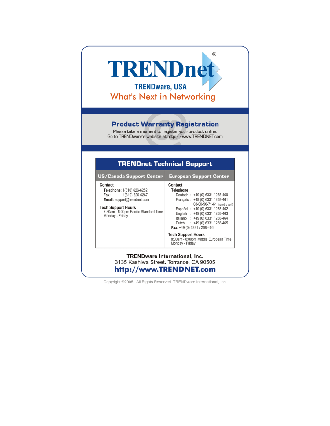 TRENDnet TE100-P1P manual 