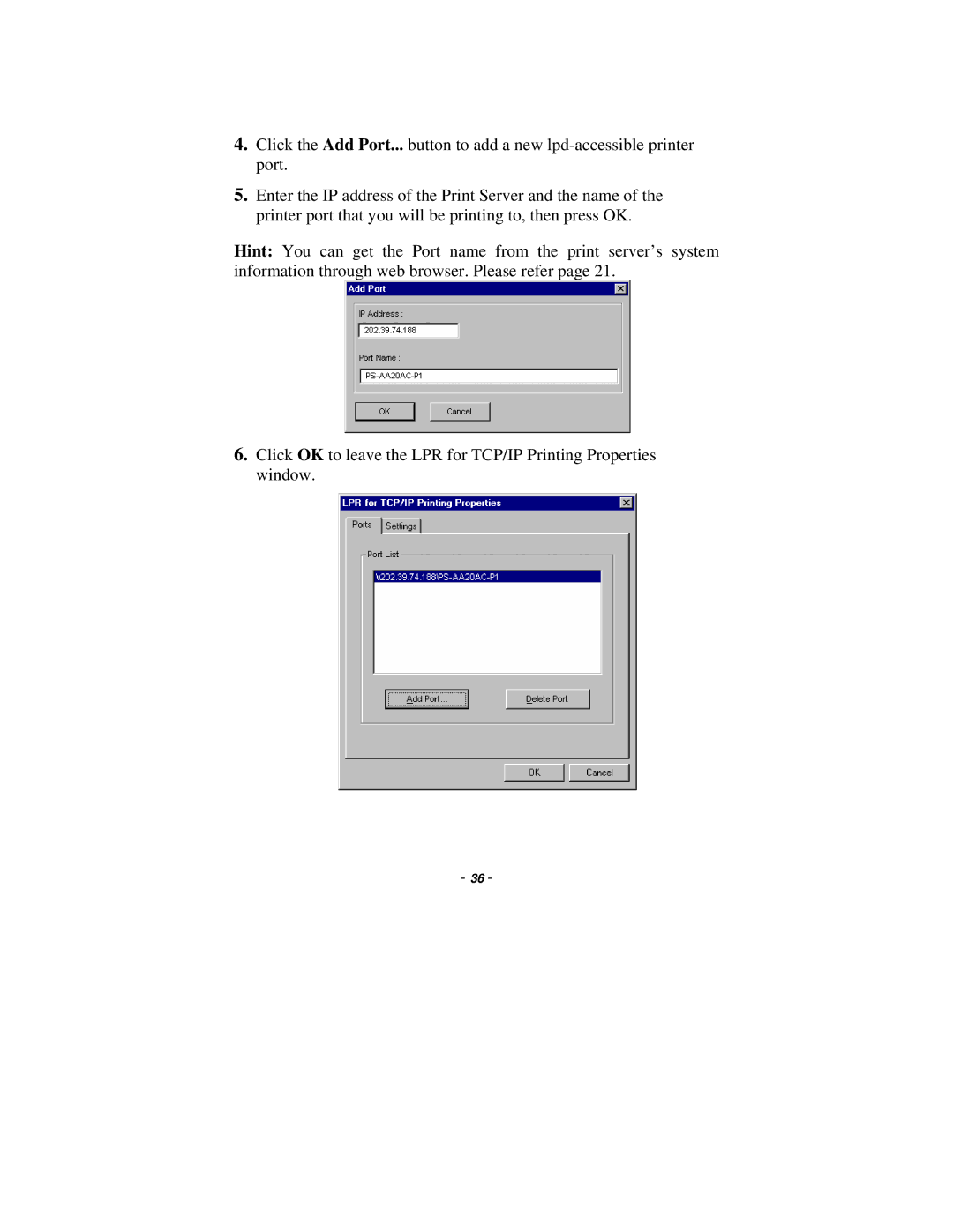 TRENDnet TE100-P1P manual 