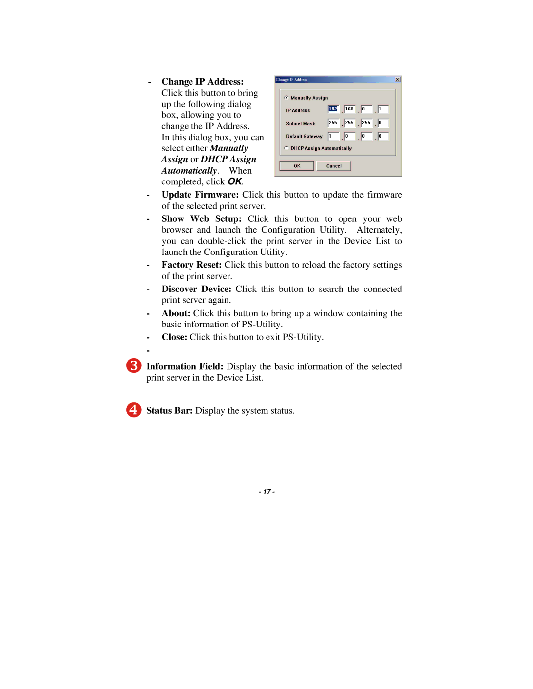 TRENDnet TE100-P1U manual 