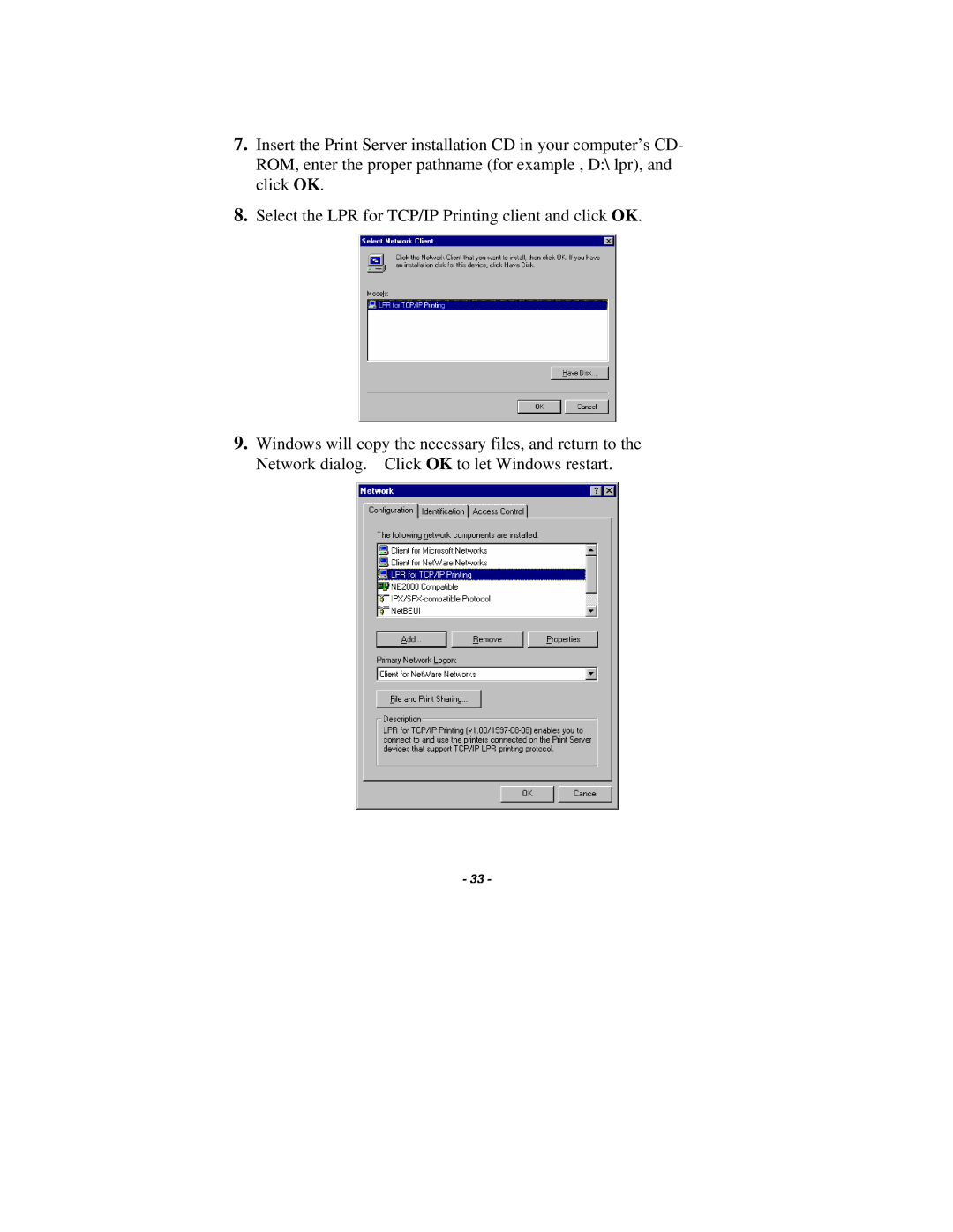 TRENDnet TE100-P1U manual 