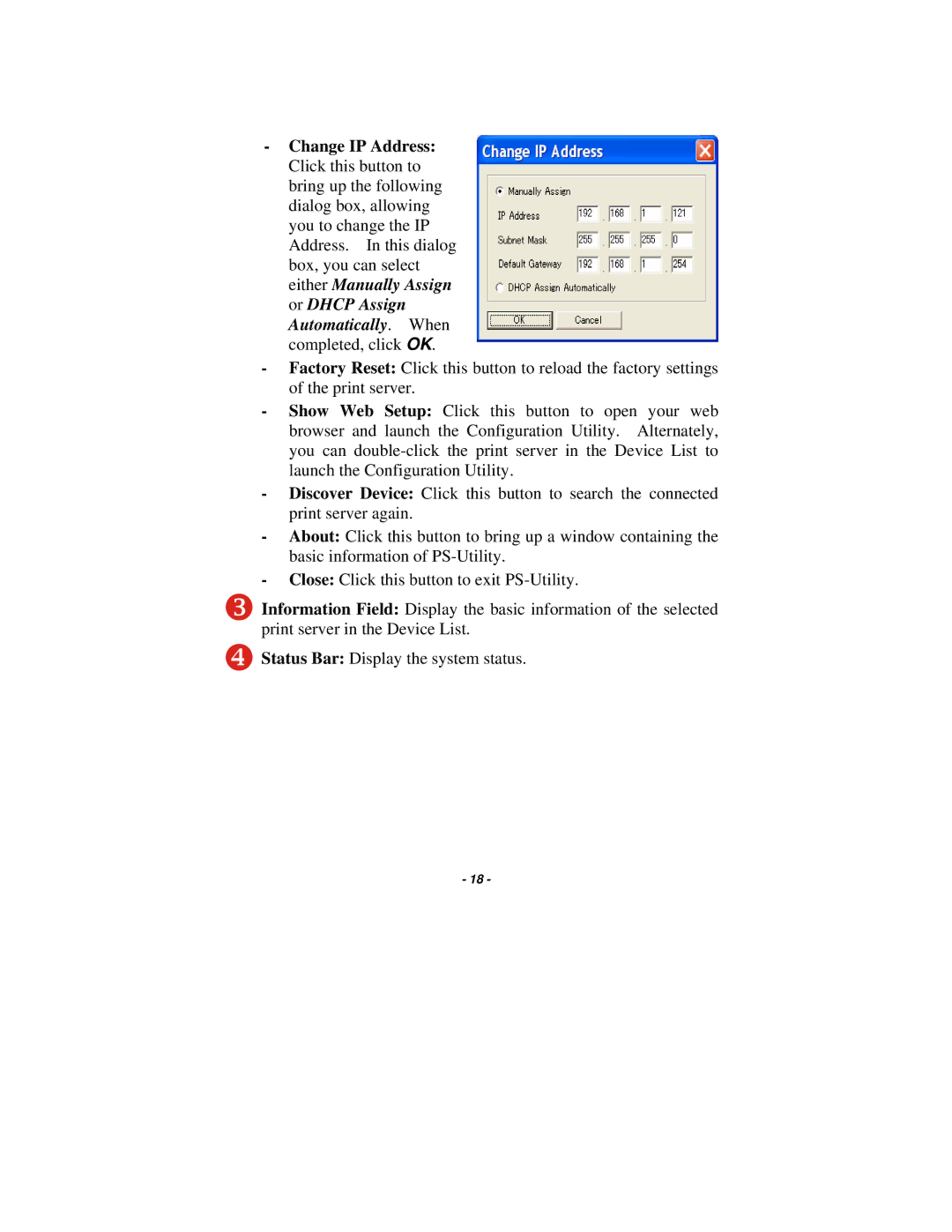 TRENDnet TE100-P21 manual 