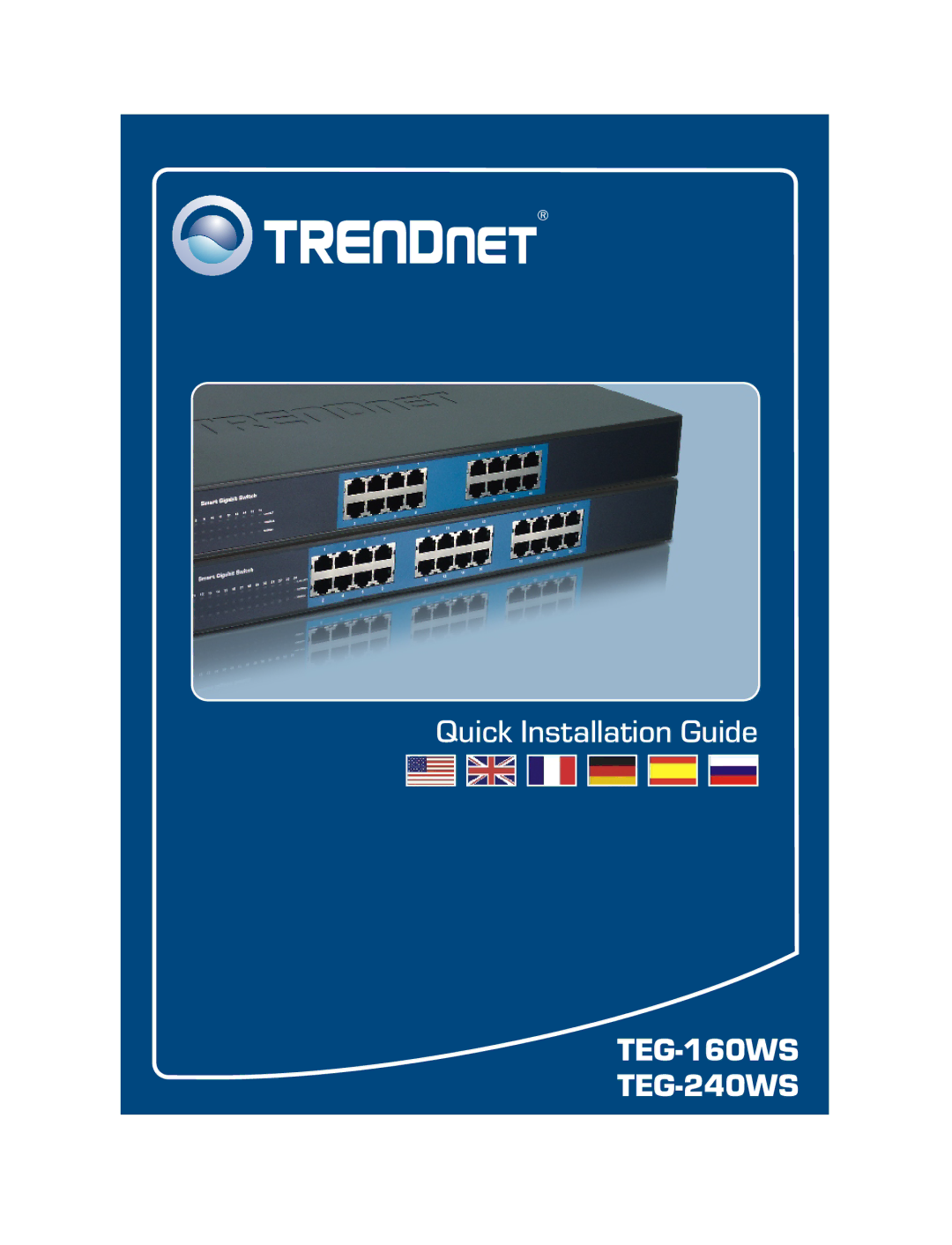 TRENDnet manual TEG-160WS TEG-240WS 