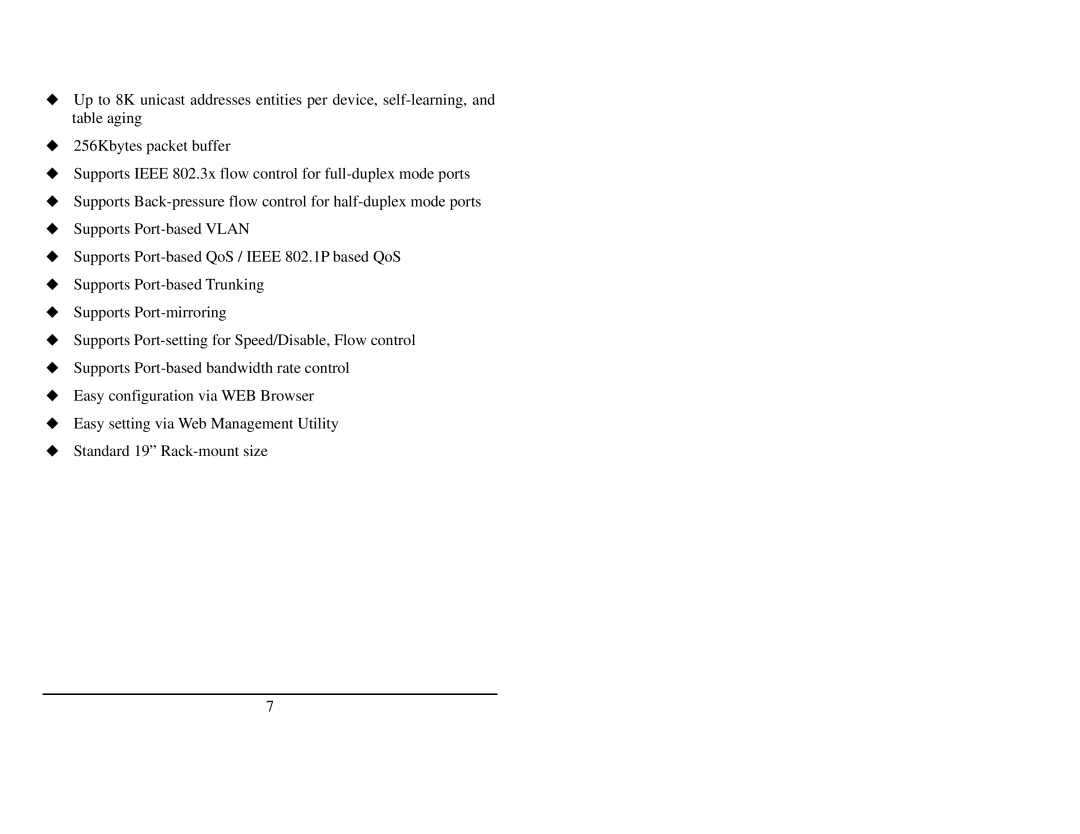 TRENDnet TEG-224WSplus manual 