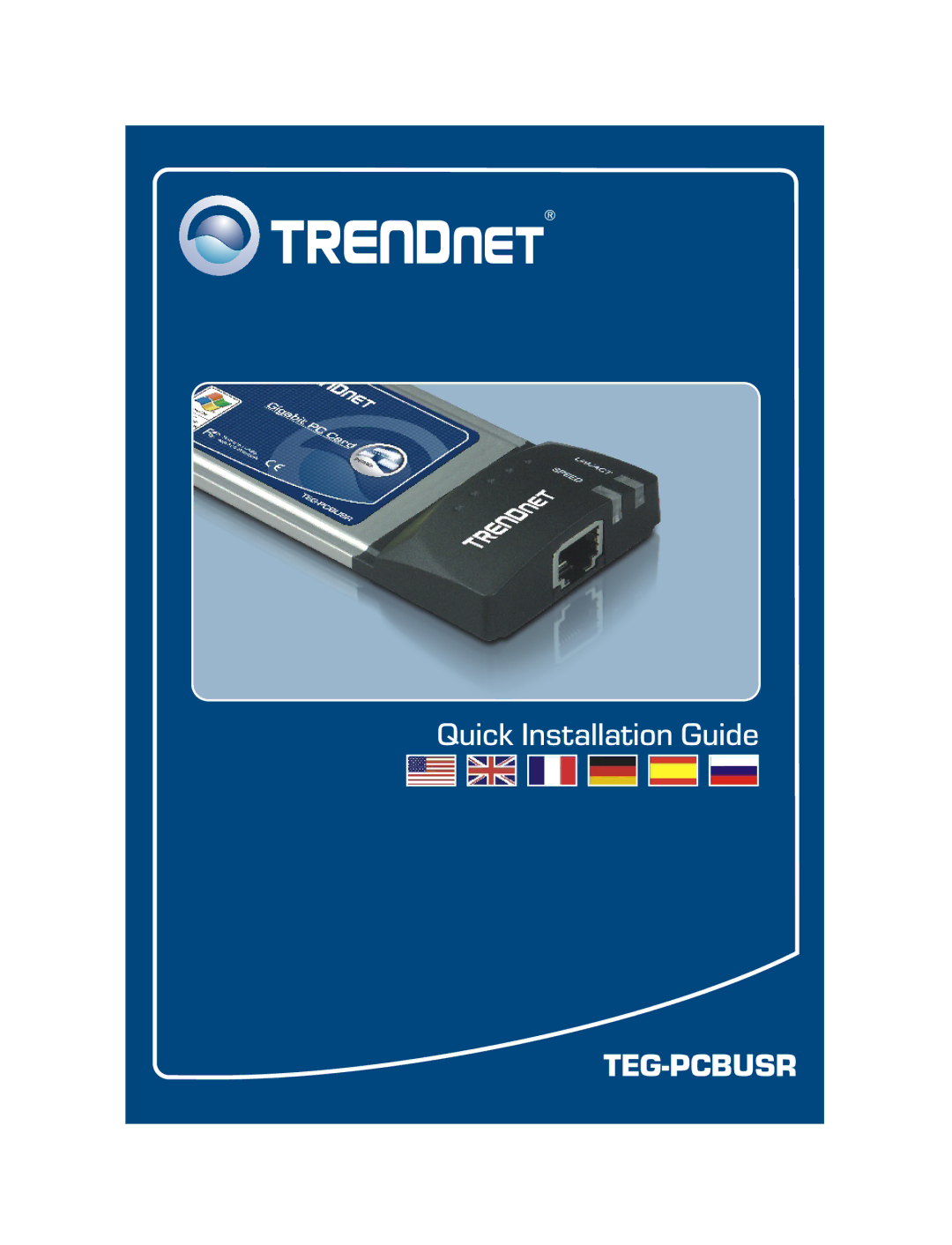 TRENDnet TEG-PCBUSR manual Teg-Pcbusr 