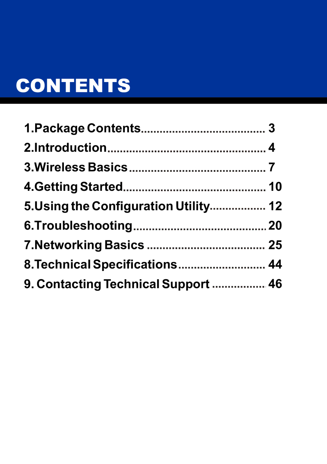 TRENDnet TEW-310APB manual Contents 