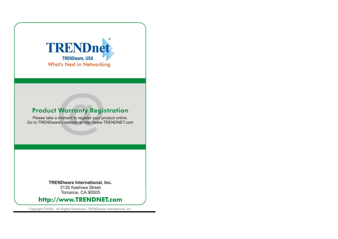 TRENDnet TEW-421PC manual 