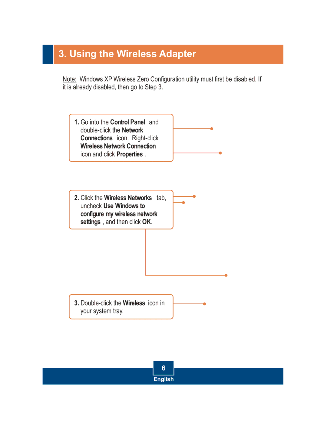 TRENDnet TEW-423PI, TEW-421PC manual Using the Wireless Adapter 