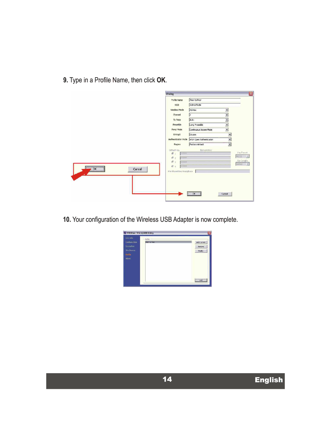 TRENDnet TEW-424UB, Wireless USB 2.0 Adaptor manual 