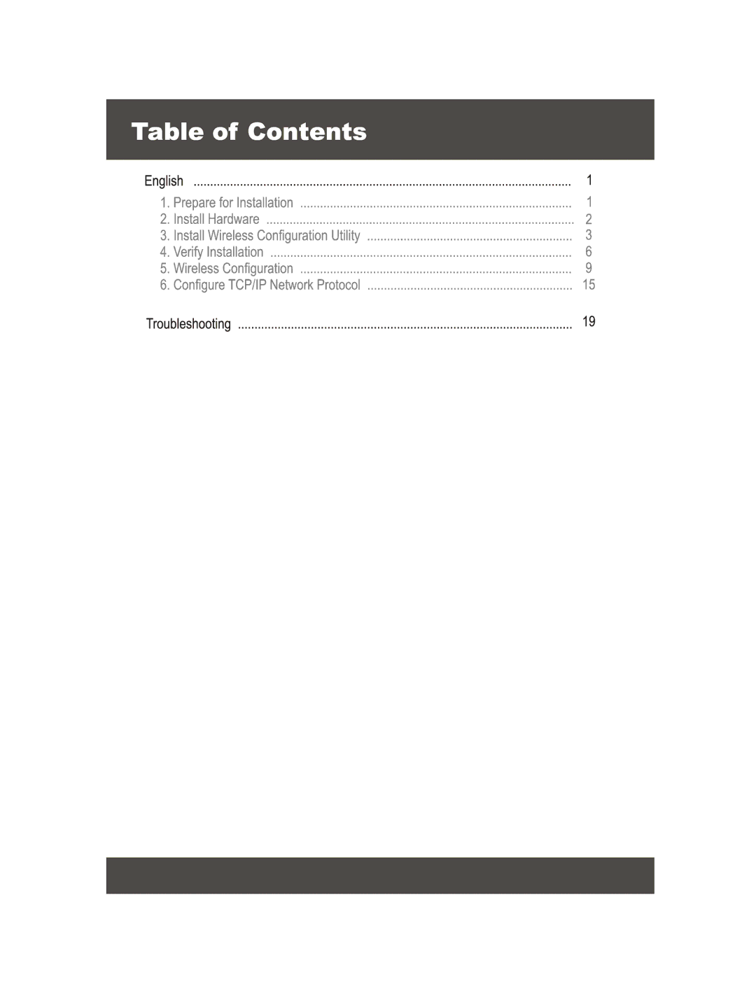 TRENDnet TEW-424UB, Wireless USB 2.0 Adaptor manual 