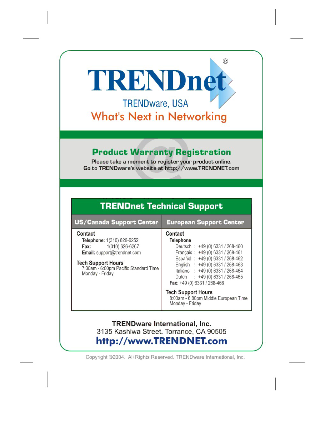 TRENDnet TEW-432BRP manual 