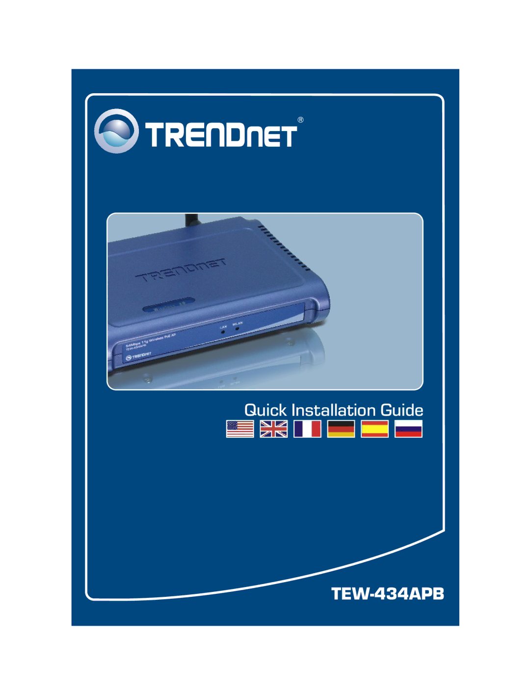 TRENDnet TEW-434APB manual 