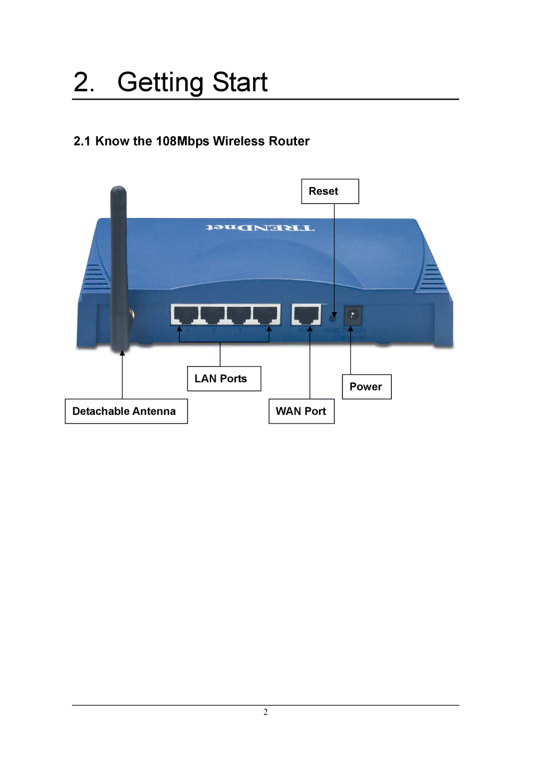 TRENDnet 108Mbps 802.11g Wireless Firewall Router, TEW-452BRP manual Know the 108Mbps Wireless Router 