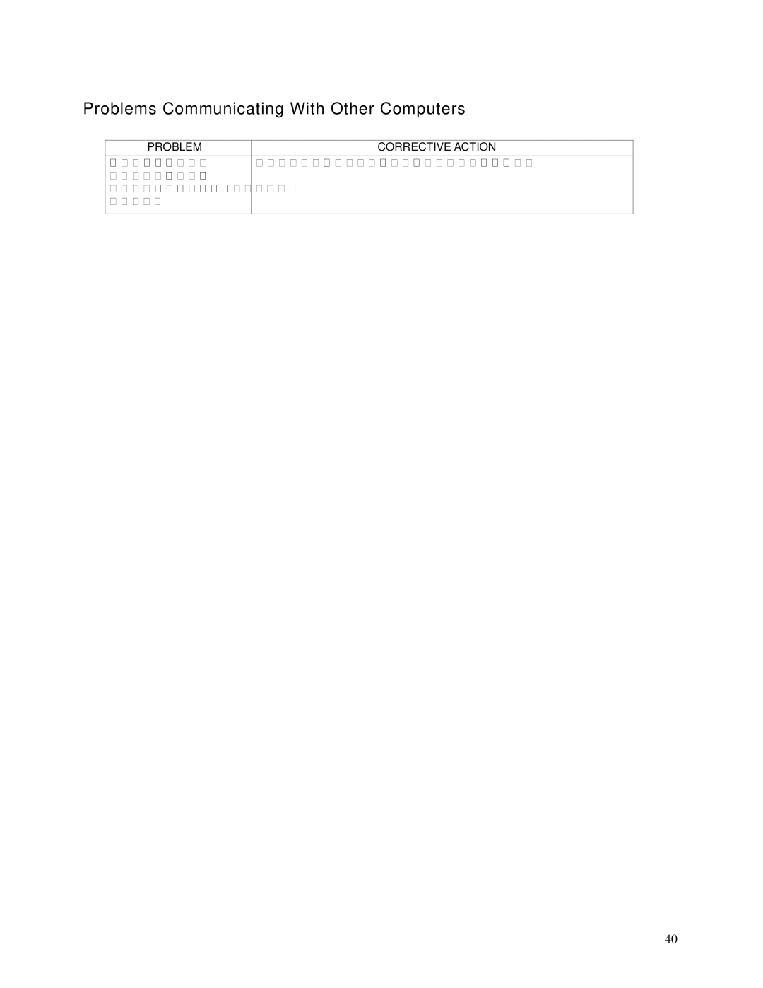 TRENDnet TEW-603PI manual Problems Communicating With Other Computers 