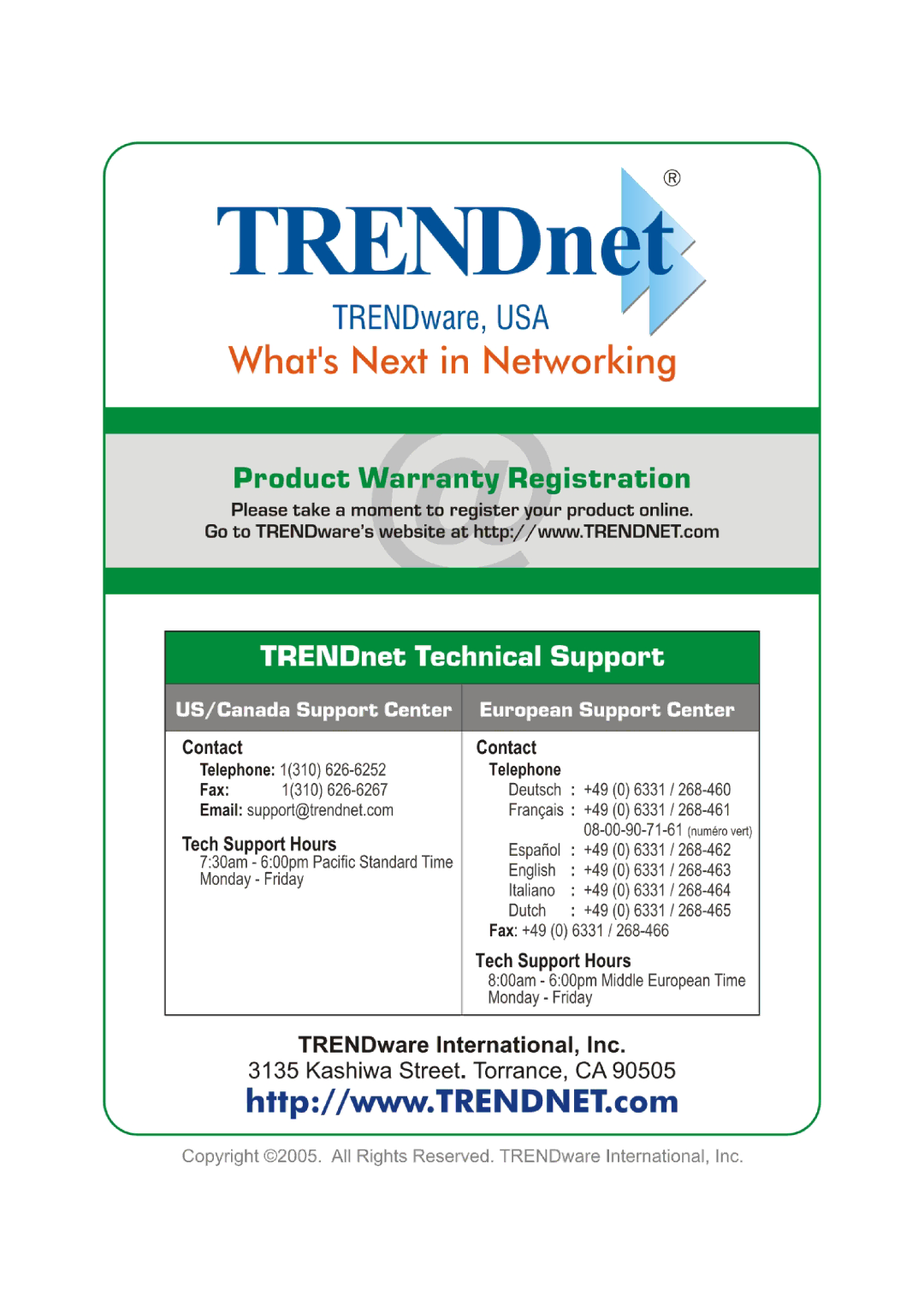 TRENDnet TEW-611BRP manual 