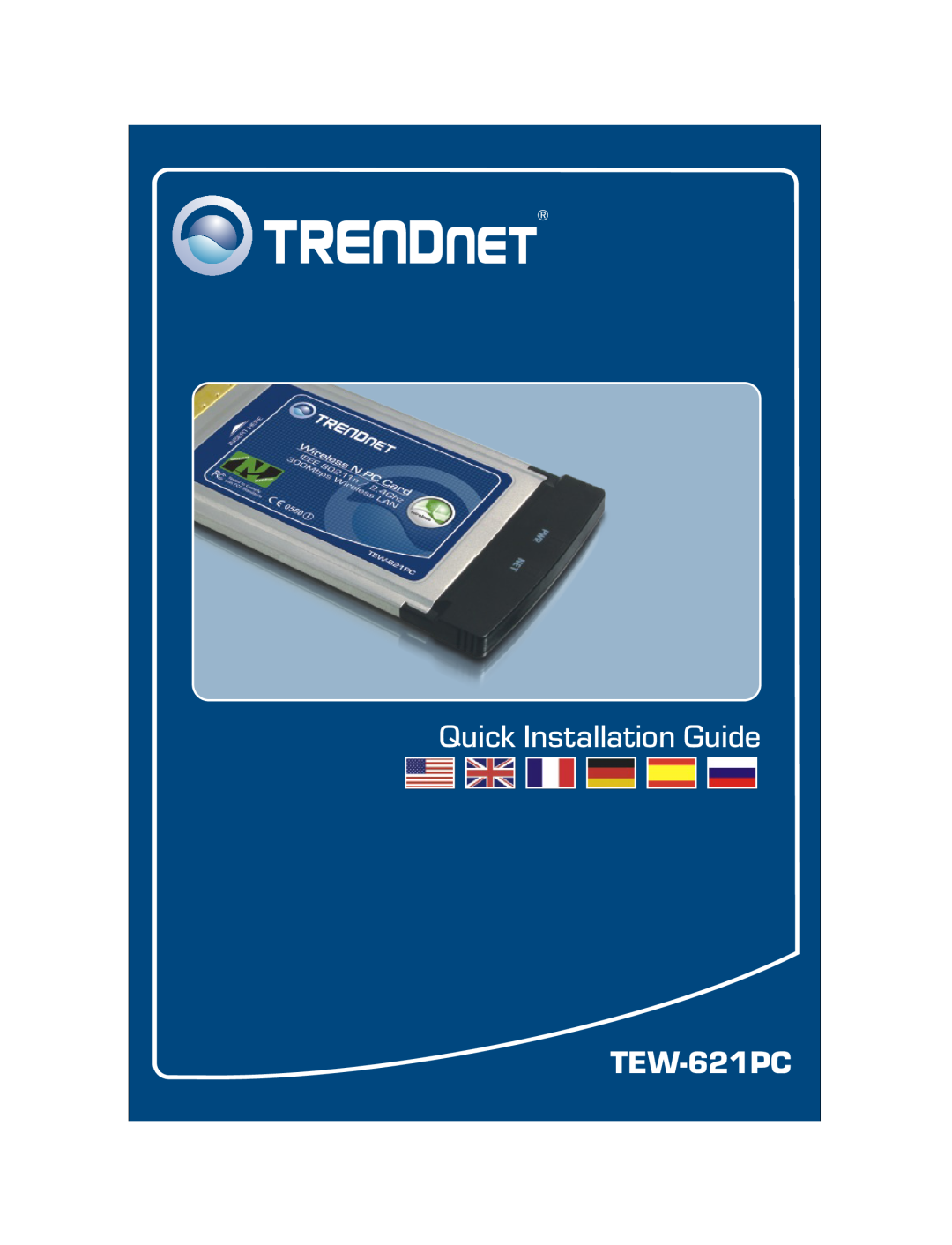 TRENDnet TEW-621PC manual Quick Installation Guide 