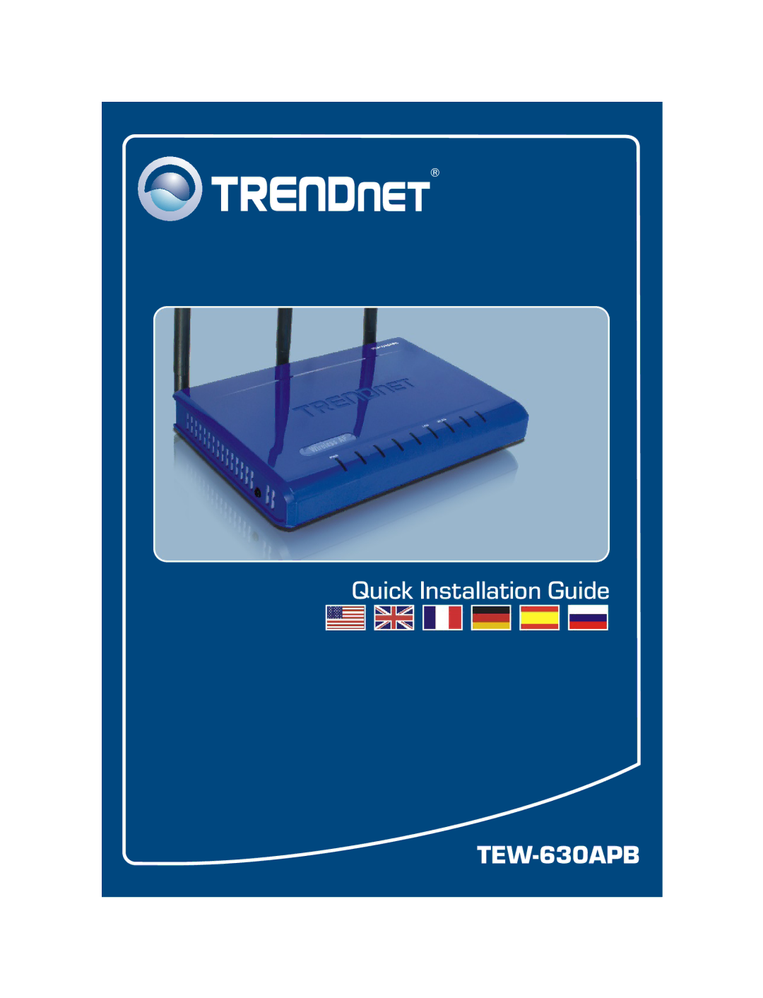 TRENDnet TEW-630APB manual 