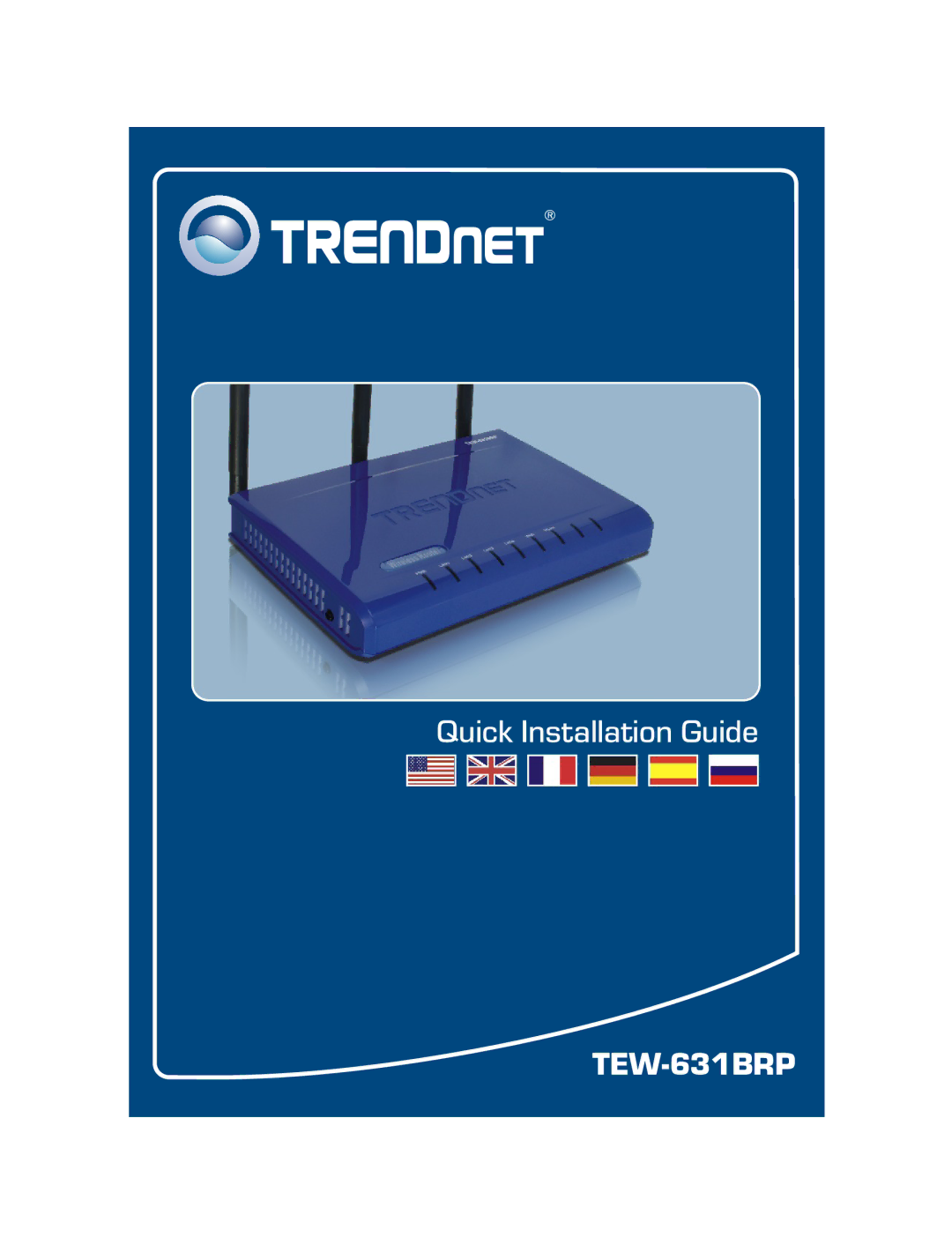 TRENDnet TEW-631BRP manual 