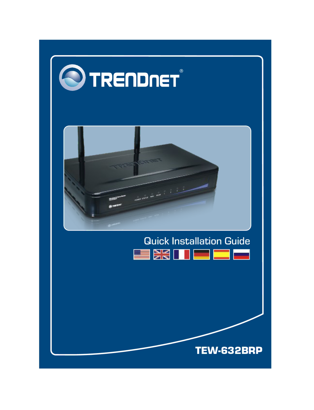 TRENDnet TEW-632BRP manual 