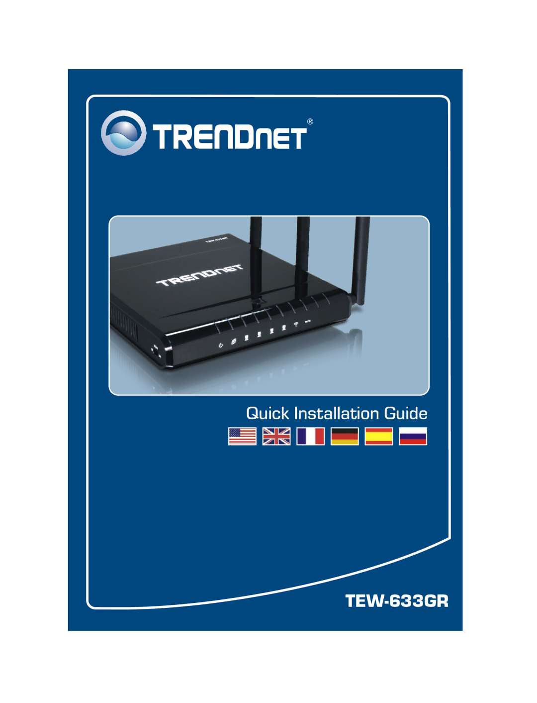 TRENDnet TEW-633GR manual 