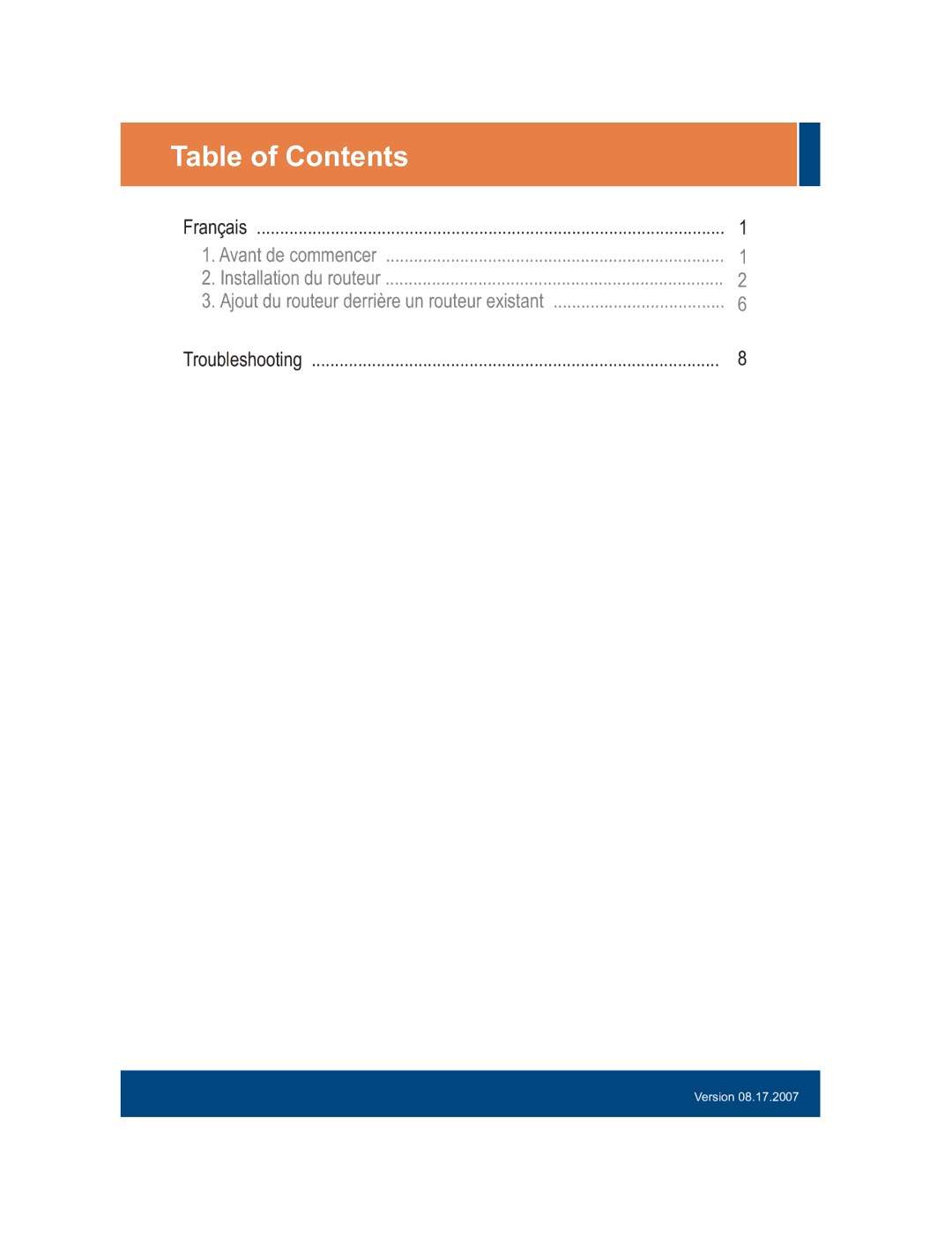 TRENDnet TEW-633GR manual Table of Contents 