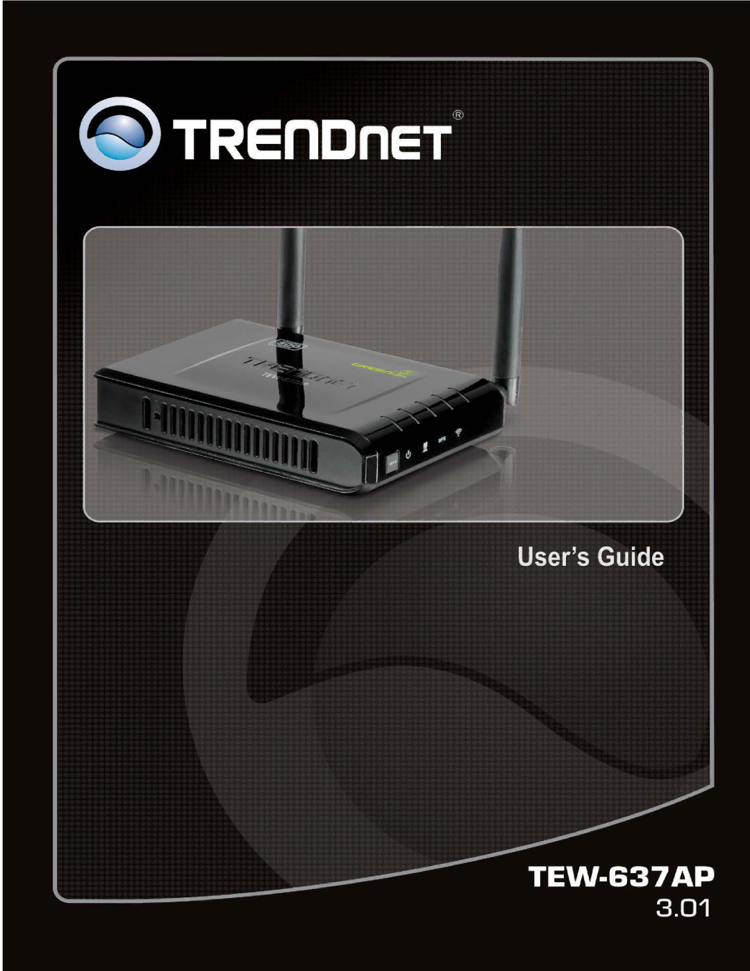 TRENDnet TEW-637AP 3.01 manual 