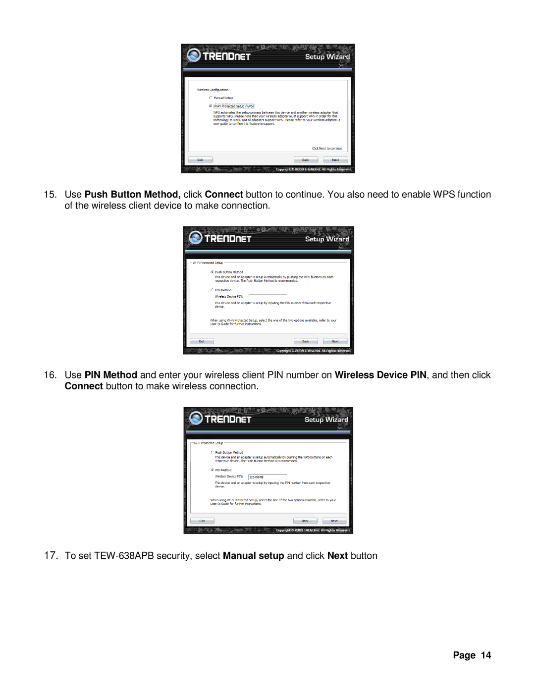 TRENDnet TEW-637AP 3.01 manual 