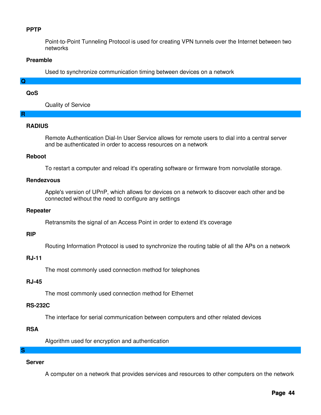 TRENDnet TEW-637AP manual Used to synchronize communication timing between devices on a network 