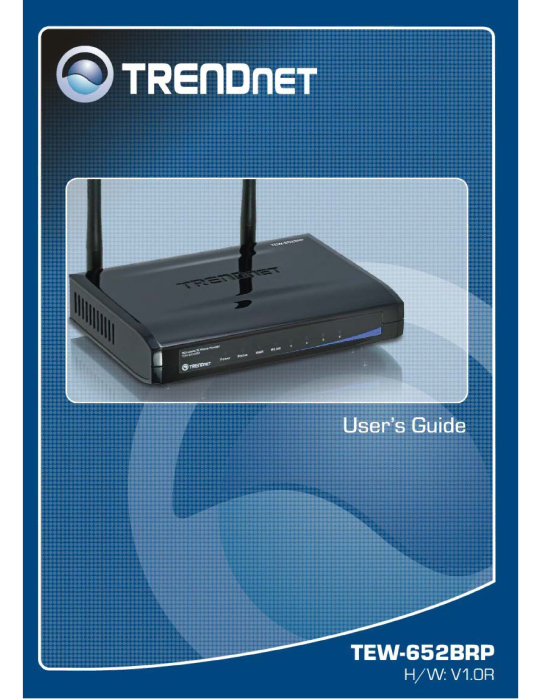 TRENDnet TEW-652BRP manual 