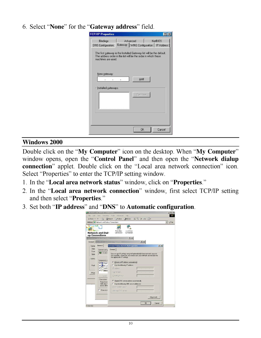 TRENDnet TEW-652BRP manual Windows, Local area network status window, click on Properties 