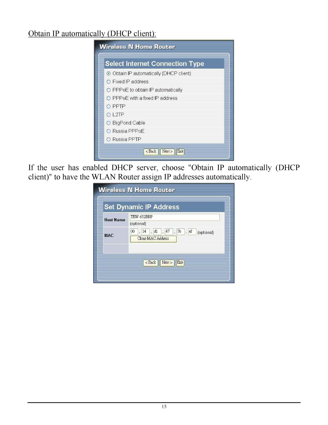 TRENDnet TEW-652BRP manual 