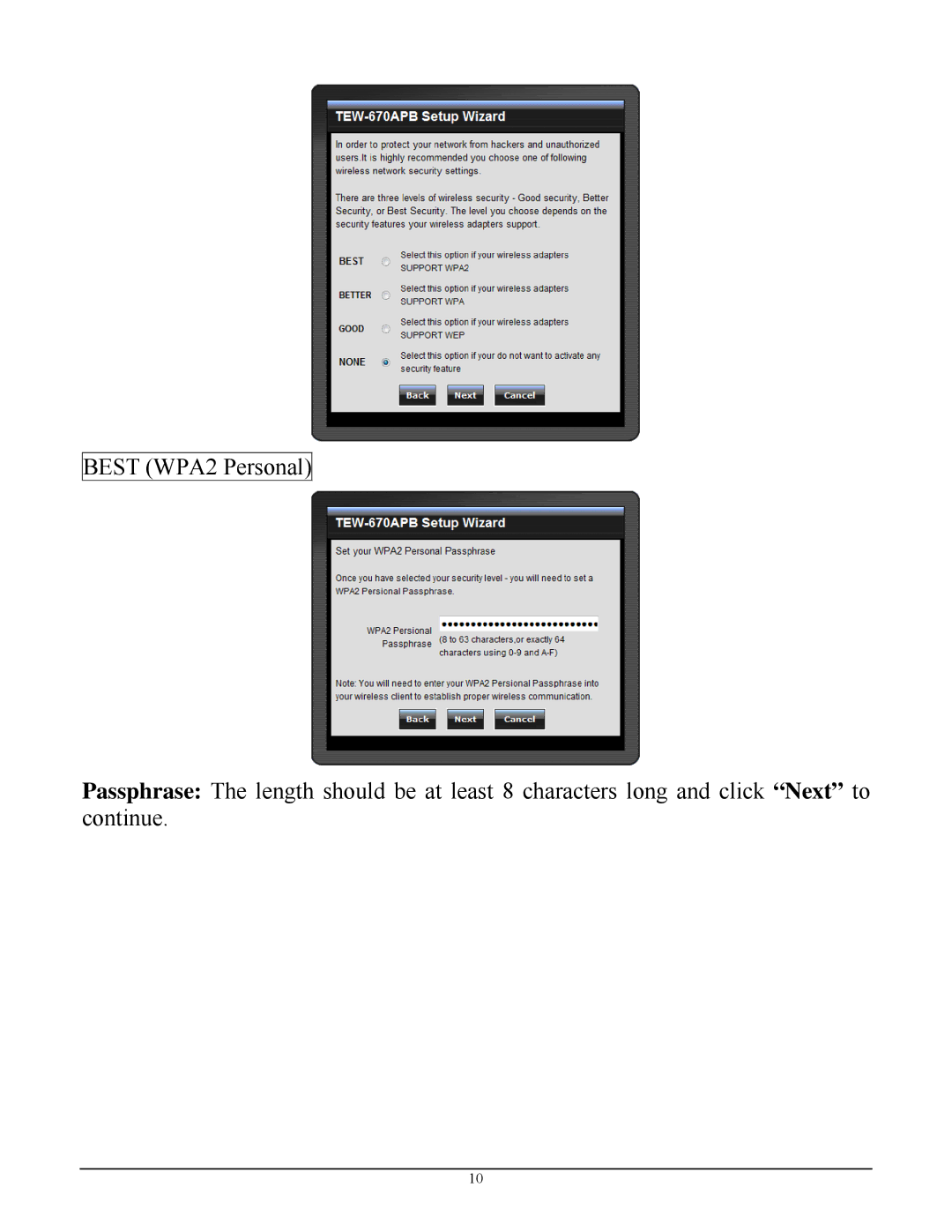 TRENDnet TEW-670APB manual 