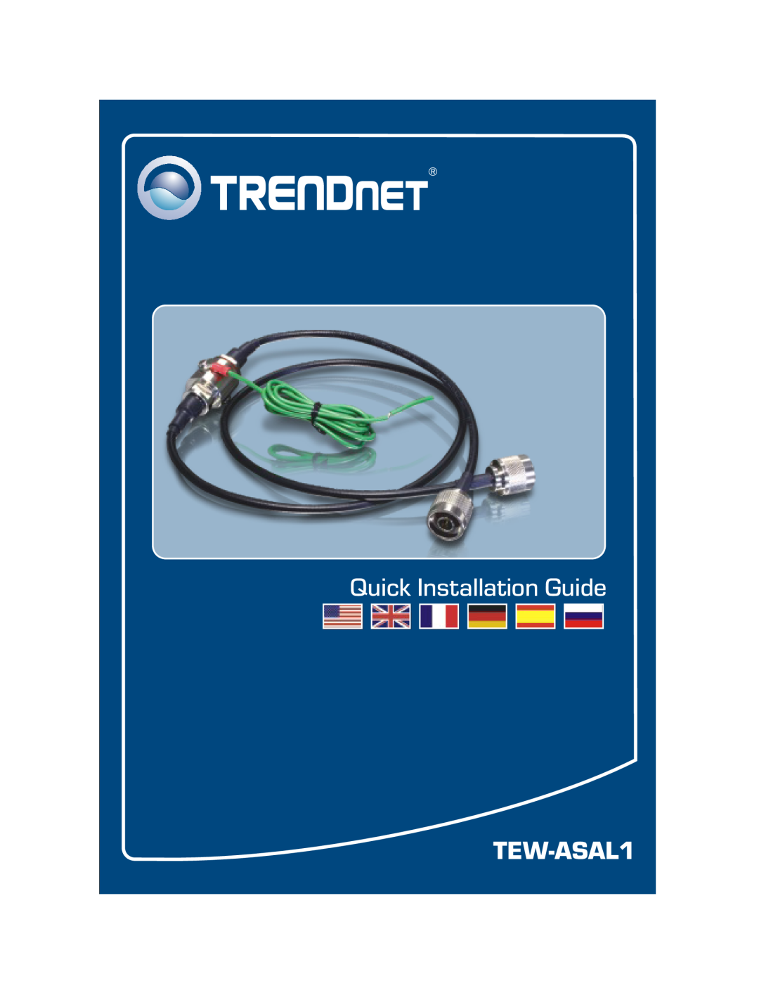 TRENDnet TEW-ASAL 1 manual Quick Installation Guide, TEW-ASAL1 