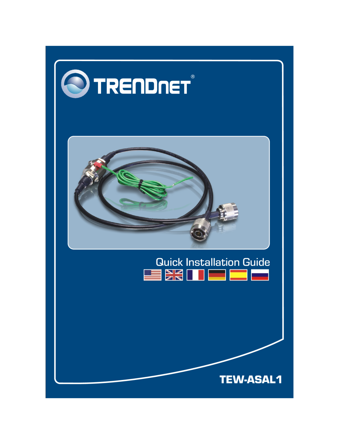 TRENDnet TEW-ASAL1 manual Quick Installation Guide 
