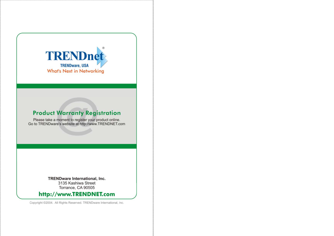 TRENDnet TEW-P1PG manual 