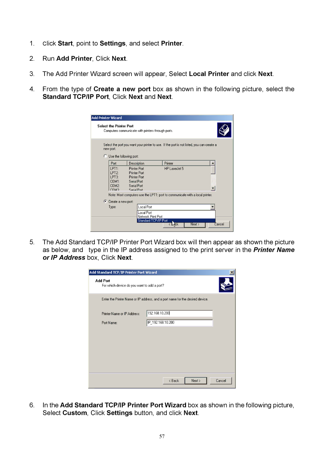 TRENDnet TEW-P1P, TEW-P1U manual Run Add Printer, Click Next 