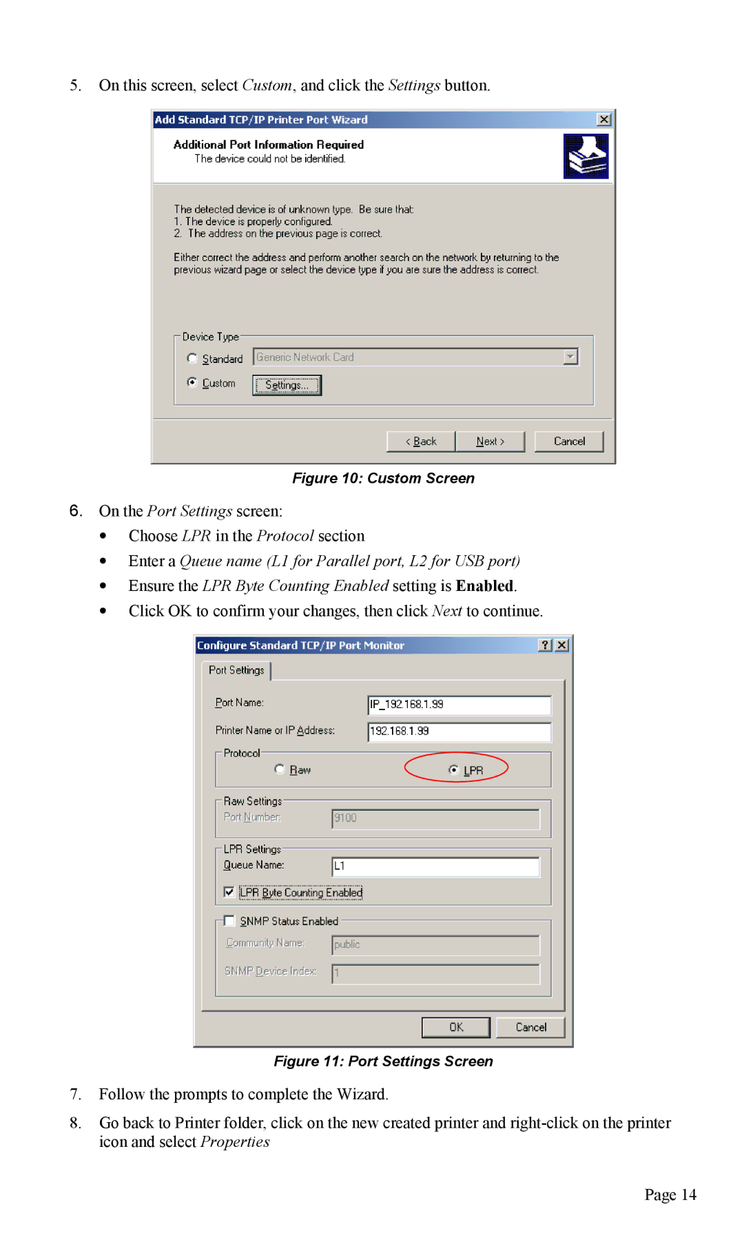 TRENDnet TEW-P1U1P manual On this screen, select Custom, and click the Settings button 