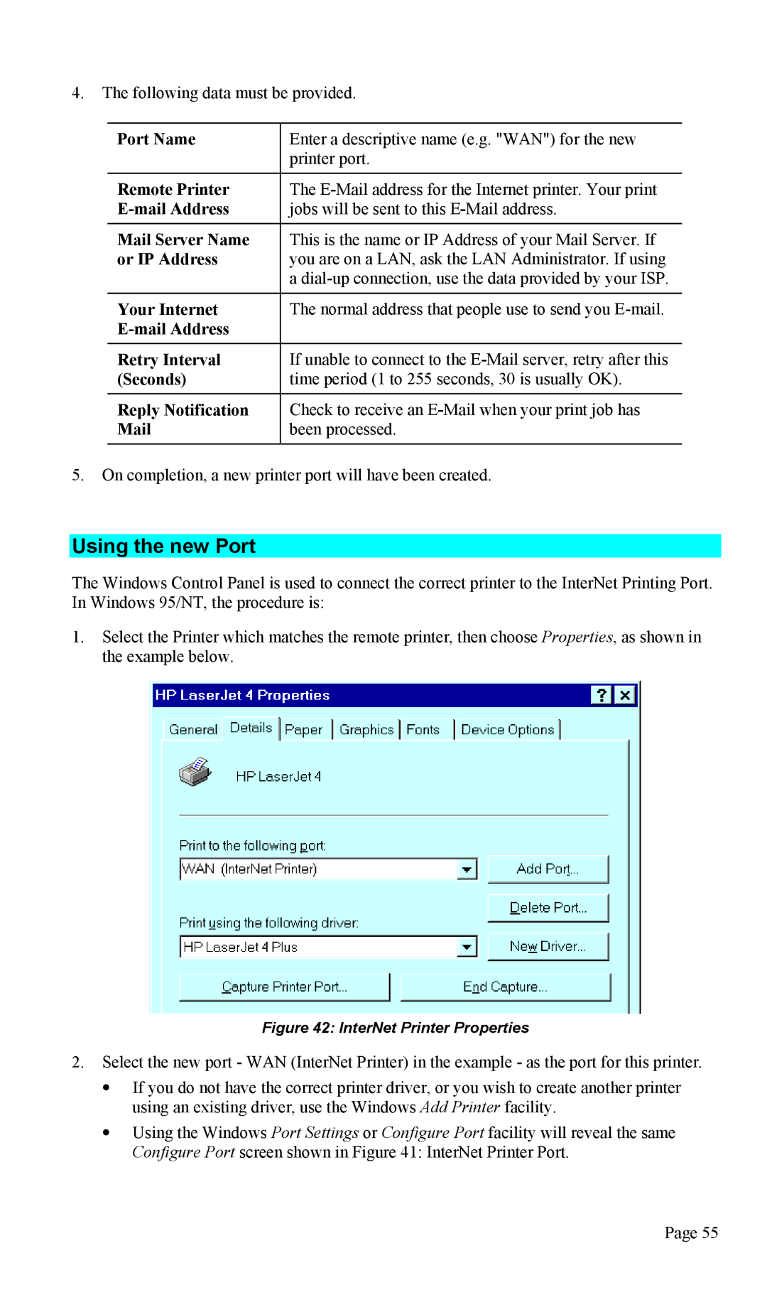 TRENDnet TEW-P1U1P manual Using the new Port 