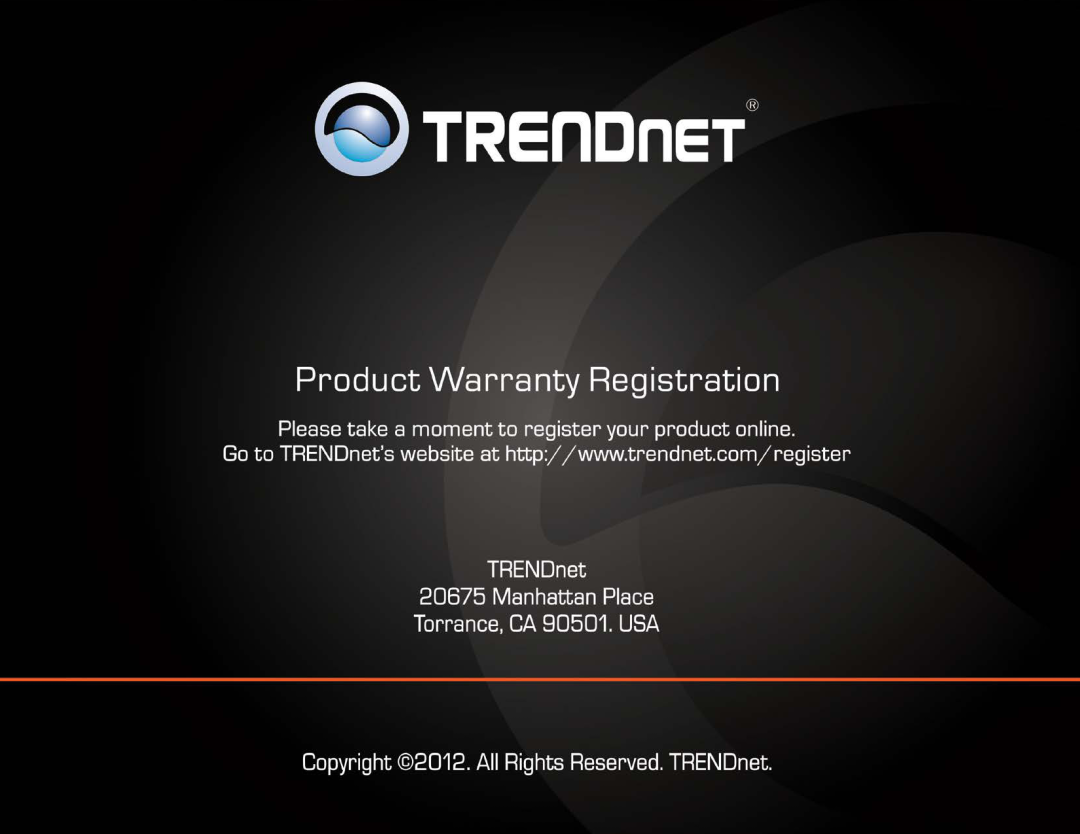 TRENDnet TEW712BR manual 