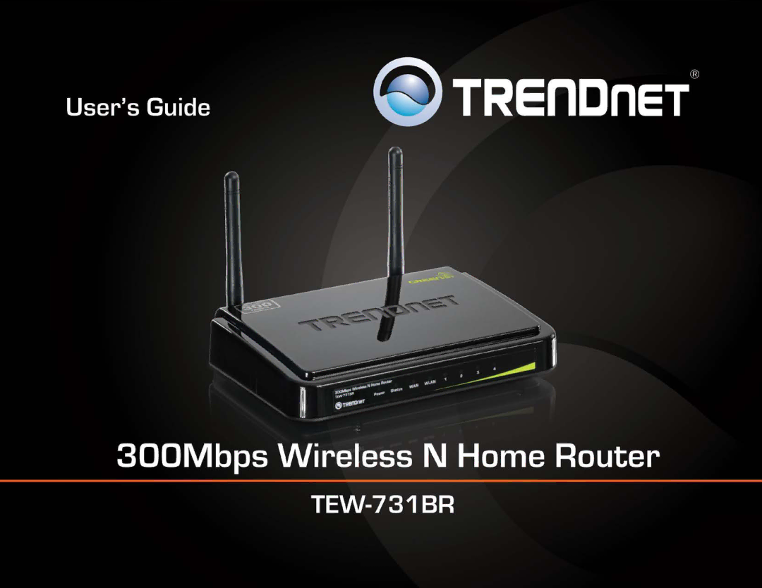 TRENDnet TEW731BR manual 