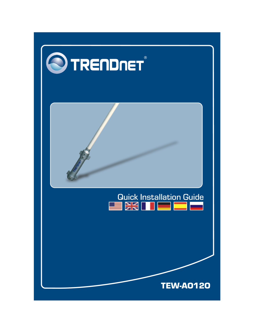 TRENDnet TEWAO12O manual Quick Installation Guide, TEW-AO12O 