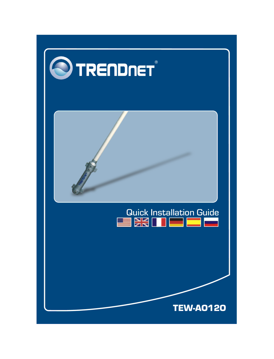 TRENDnet TEWAO12O manual TEW-AO12O 