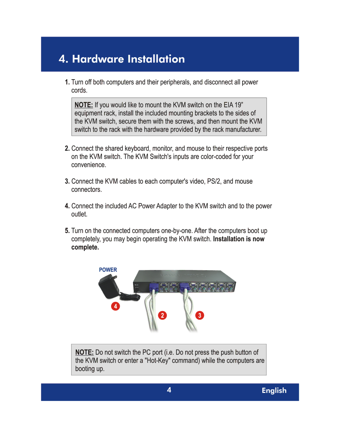 TRENDnet TK-1601R, TK-801R, 8-Port/16-Port Rack Mount KVM Switch manual 