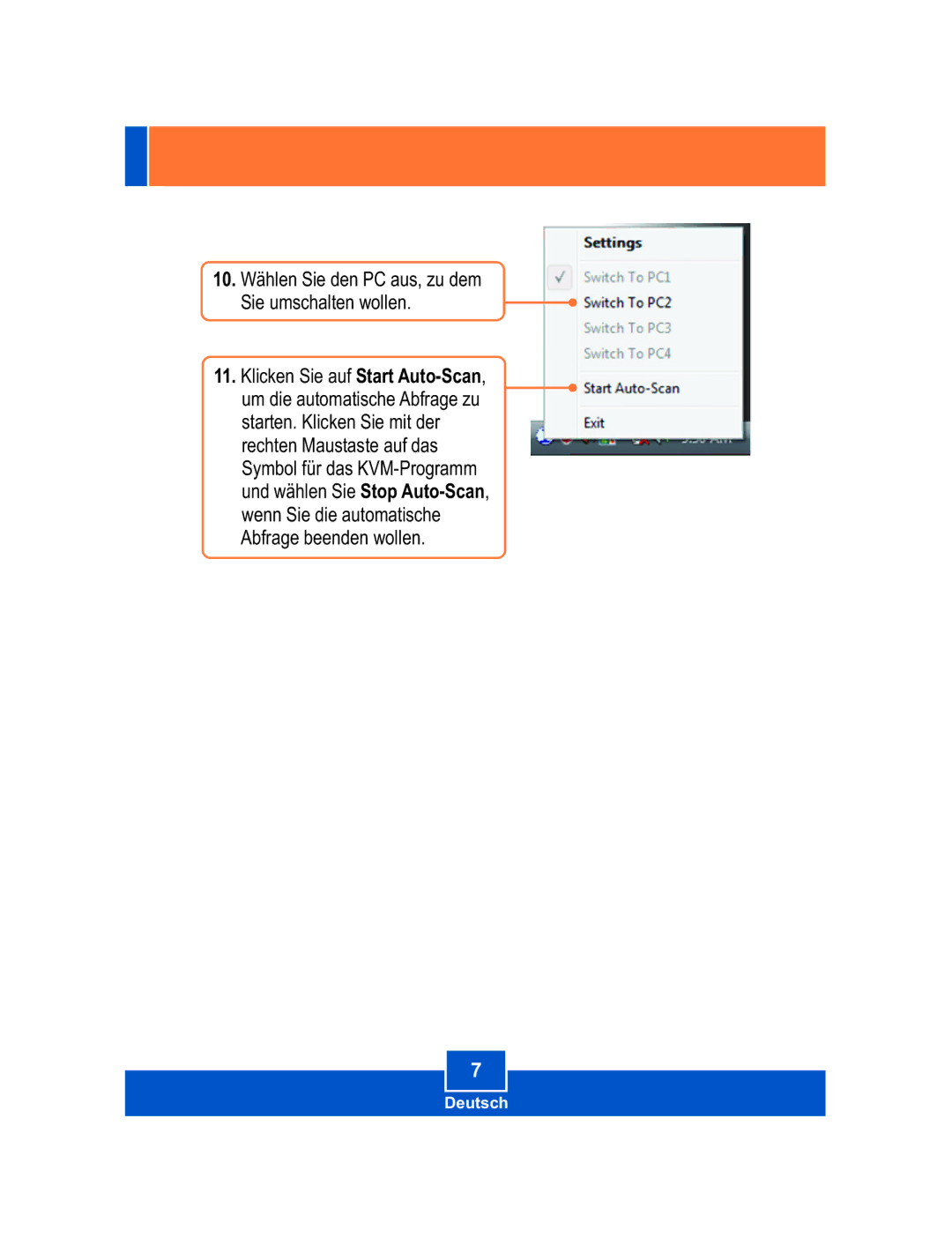 TRENDnet TK-204UK manual Deutsch 