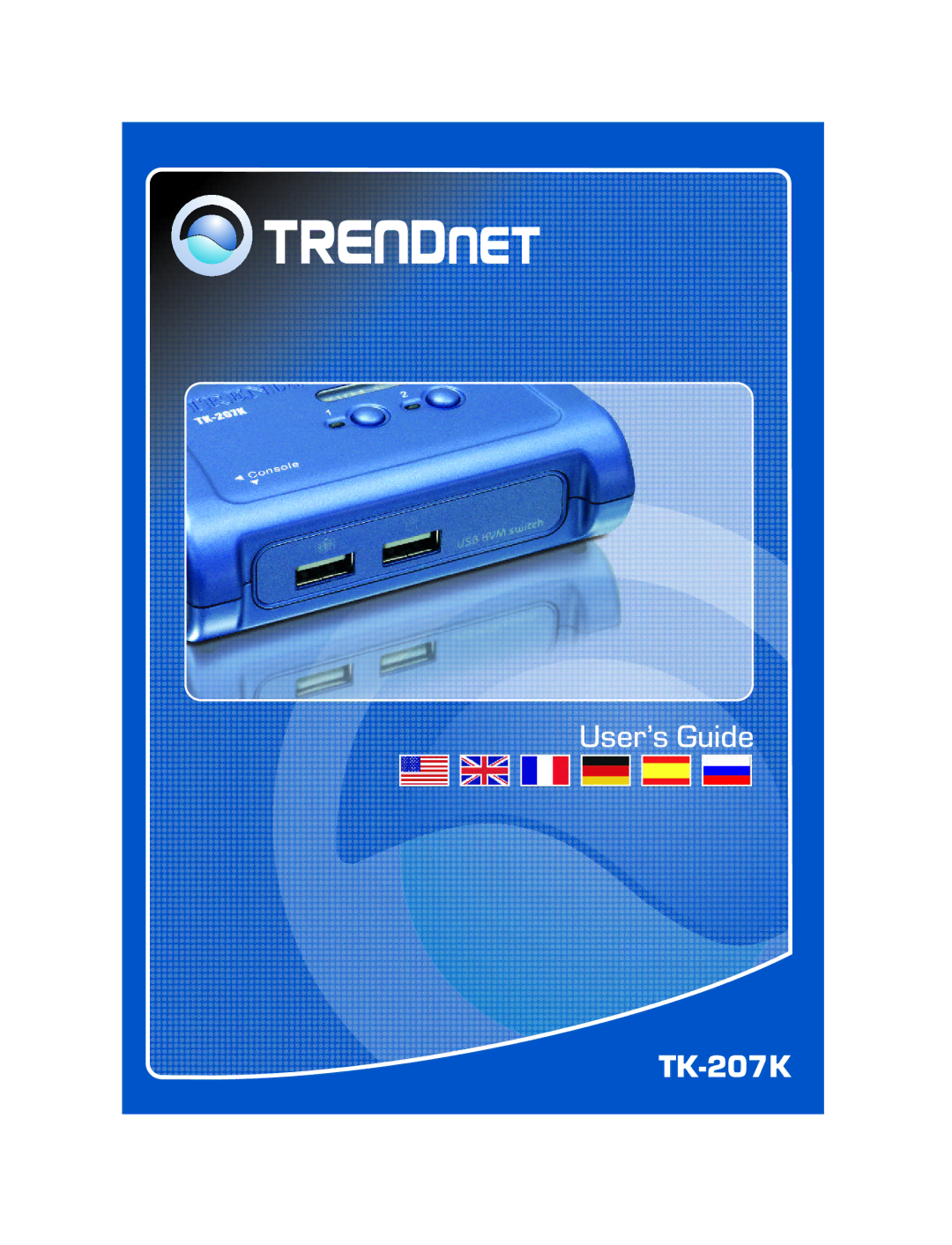 TRENDnet TK-207K manual 