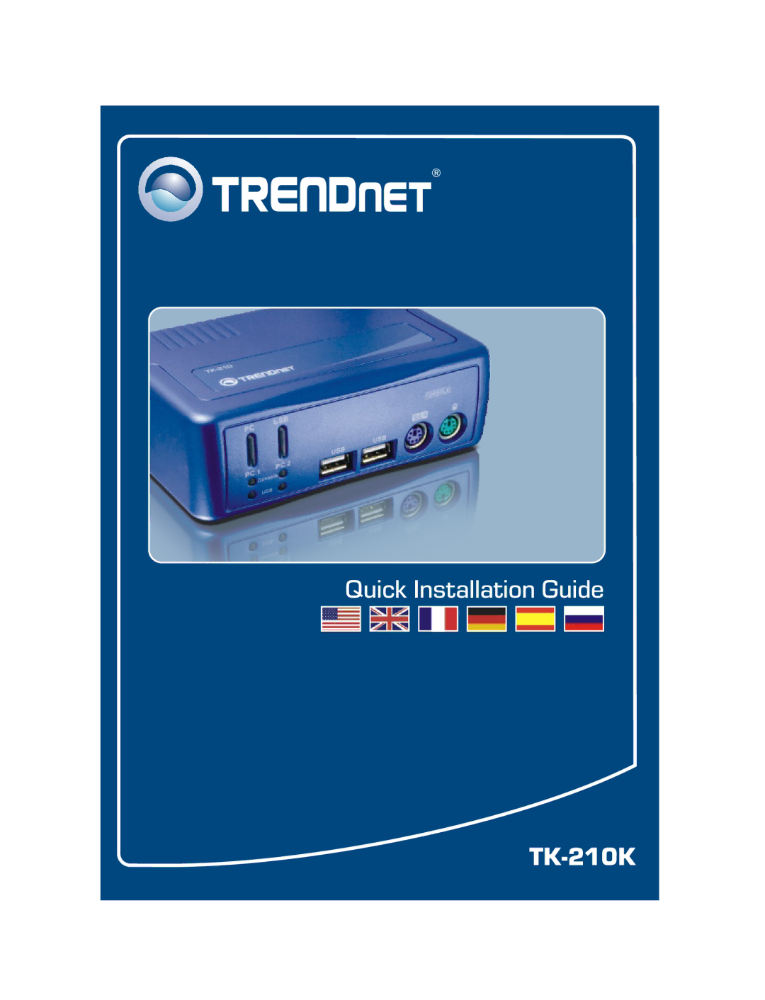 TRENDnet manual TK-210K 