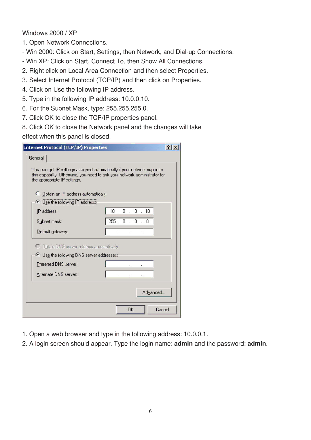 TRENDnet TPL-110AP manual 