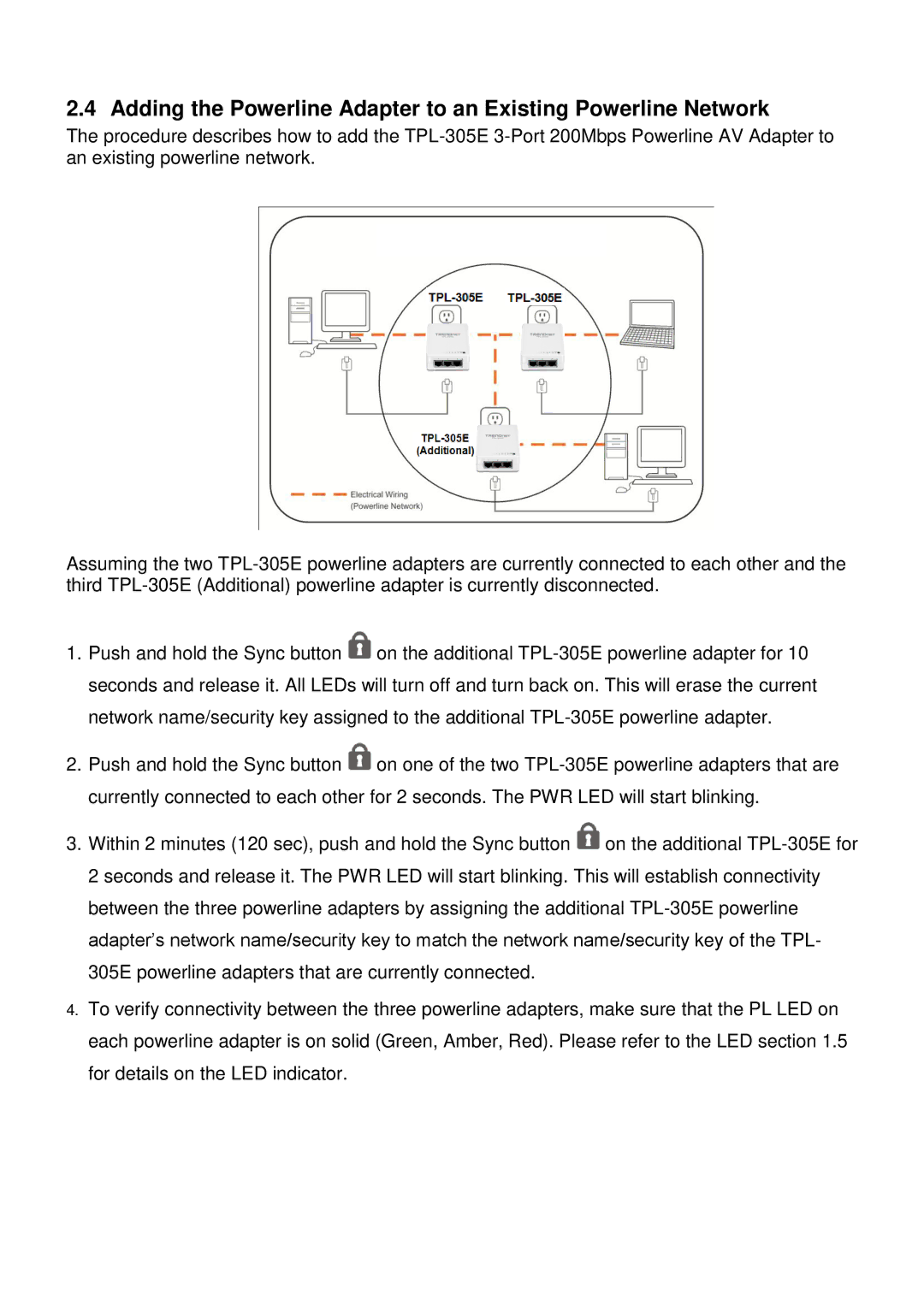 TRENDnet Powerline Network Solution, TPL-305E manual 